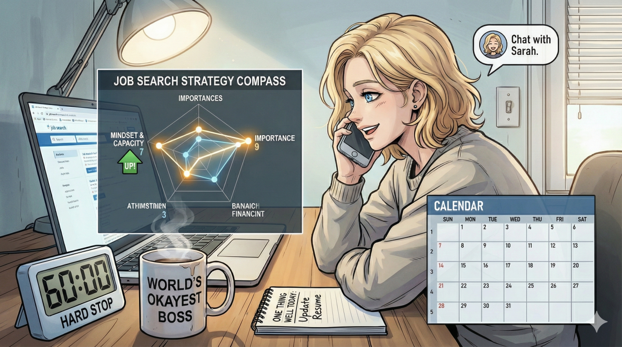 Job Search Approach - Small Well Being Steps